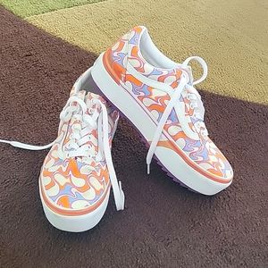 Vans UV-activated Stacked Old Skool, Women's US 9